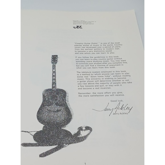 Vintage Kay Play Country Guitar Today w/ 33 Guitar Case Chord Book Learn to Play - Picture 3 of 14